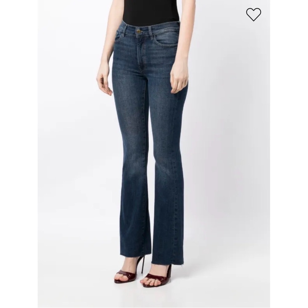 DL1961 Bridget Boot High Rise Instasculpt Jeans – Seacliff Wash 27💙 - Picture 2 of 16